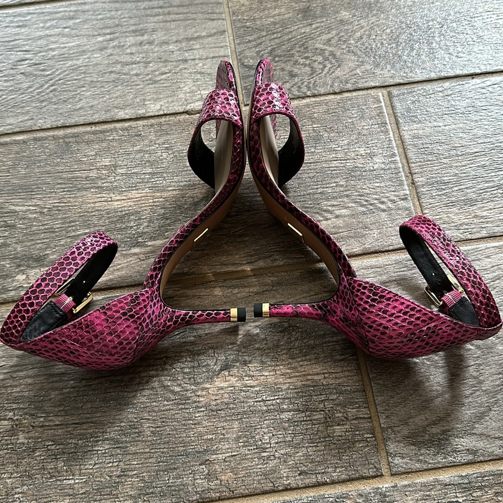 Michael Kors Luxury Collection Python Embossed Le… - image 4